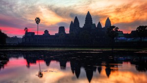 sunrise angkor wat