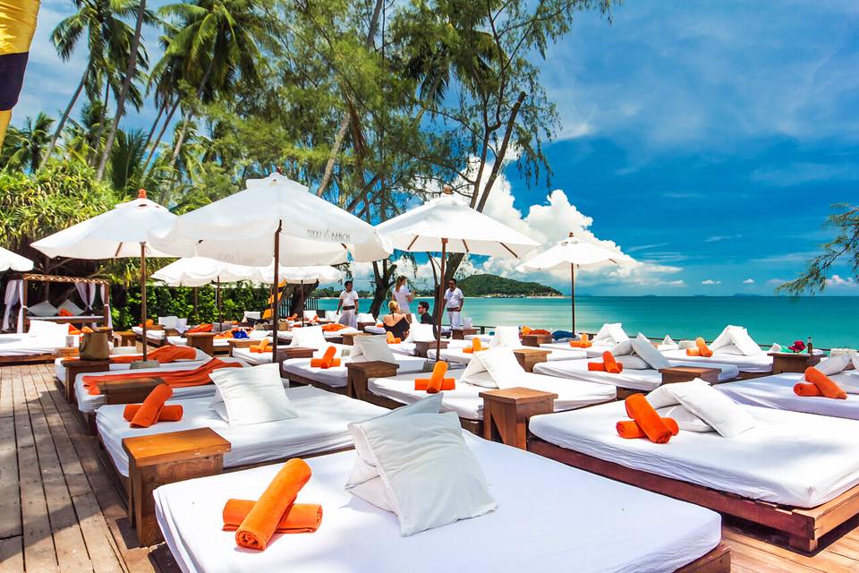 Nikki Beach Samui Nikki beach brunches in Samui