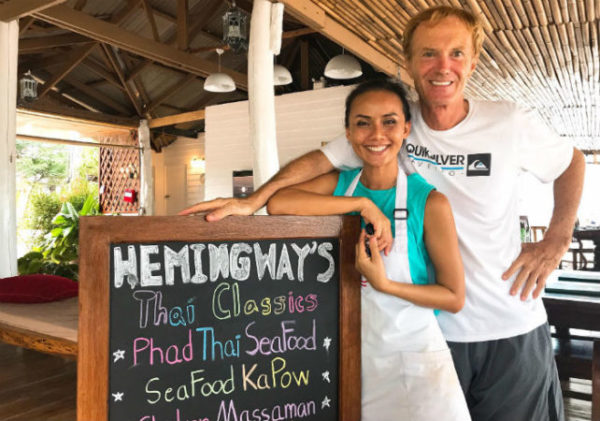 hemingway's ko samui - where to eat lipa noi