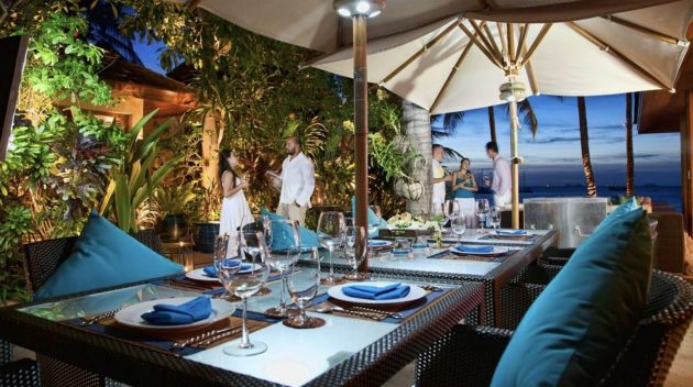 Villa Upni Duniya alfresco dining