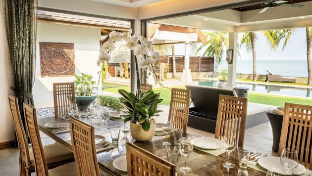 The Residences dining area