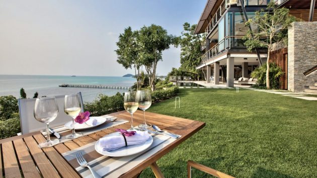 The View Villa garden