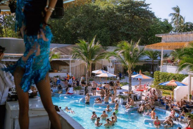 Ark bar pool party